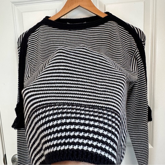 SOLD! on ebay MAX MARA Label-cut Bellico Striped Wool Jumper Sweater Size: s US4 - Picture 14 of 16